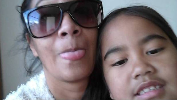 Ani Nohinohi with her daughter Nivek, who died in the crash. Photo: NZ Herald 