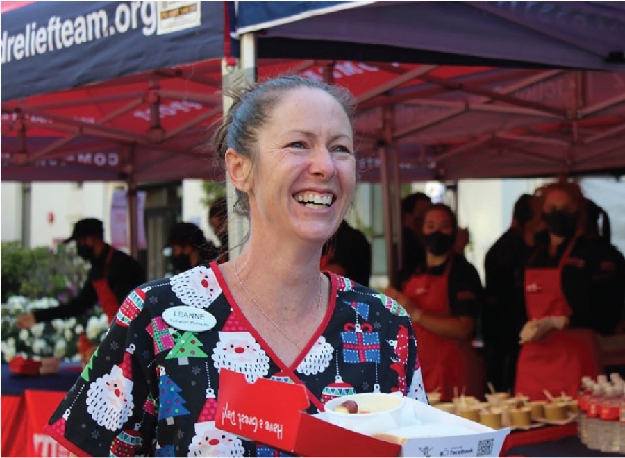 Te Whatu Ora Radiation Therapist Leanne Hammer enjoyed a free breakfast thanks to the Rapid...