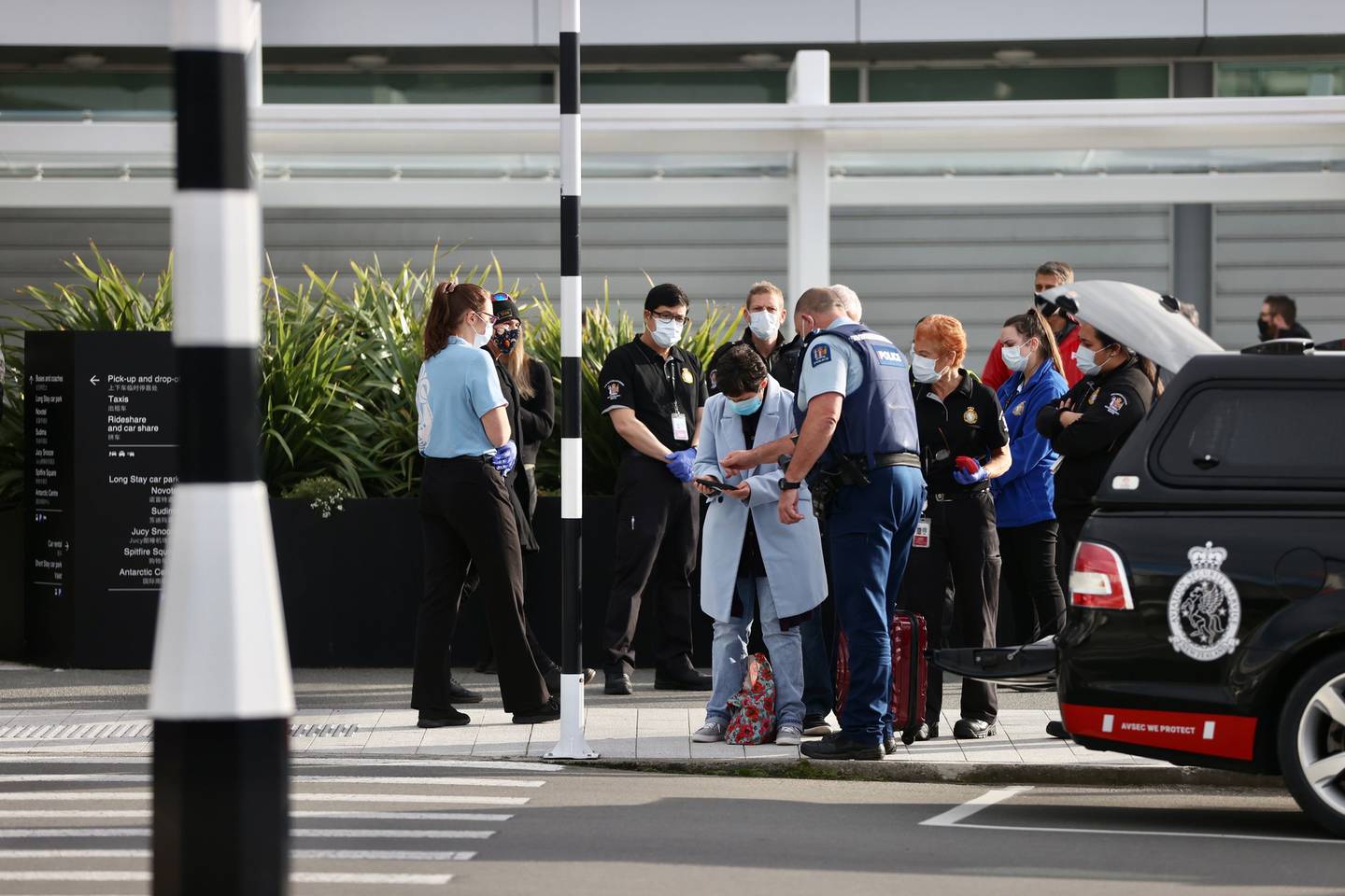 Christchurch Airport has been evacuated. Photo: George Heard