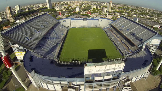 The Jose Amalfitani Stadium will be empty when Jaguares hosts the Highlanders. Photo: 
...