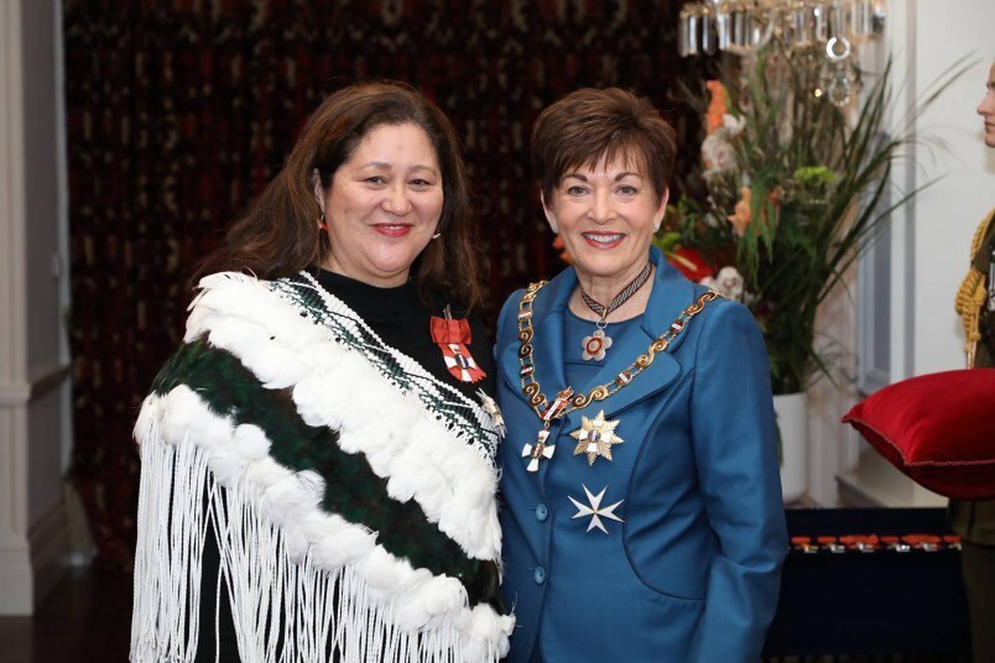 Dame Cindy Kiro and current Governor-General Dame Patsy Reddy. Photo: NZH