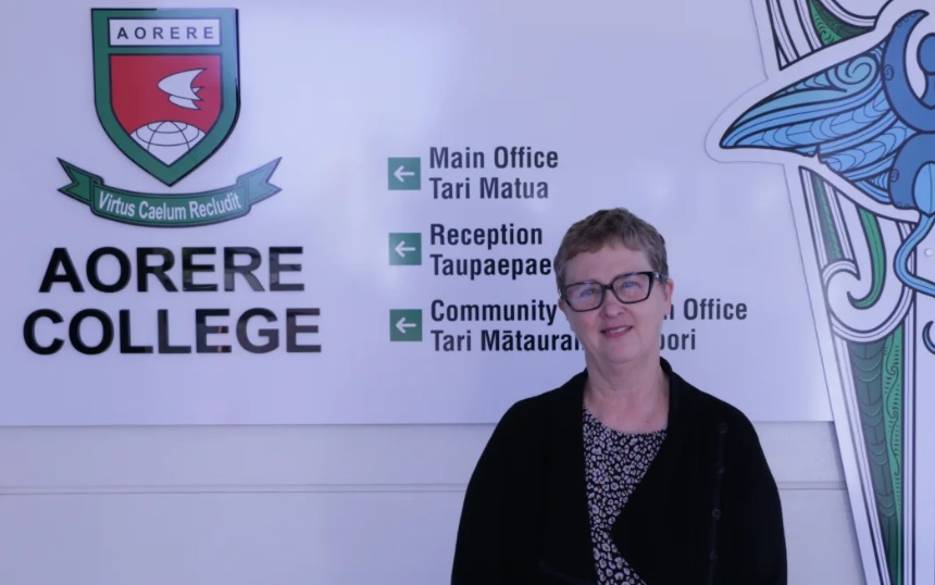 Leanne Webb, principal at Aorere College. Photo: RNZ