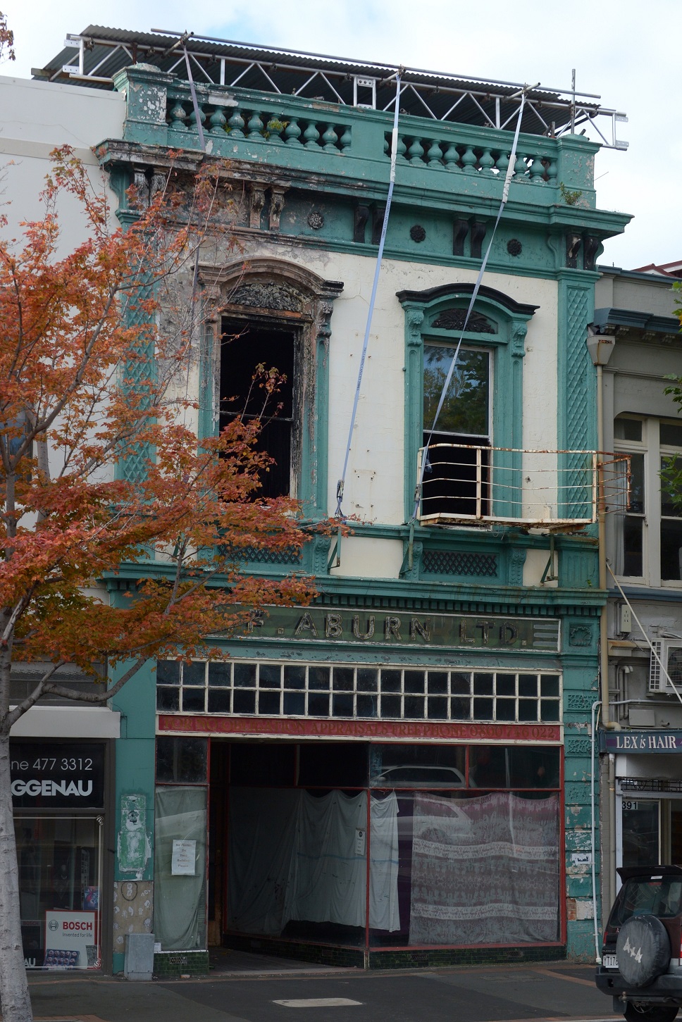 Th S F Aburn building on Princes St. Photo: ODT