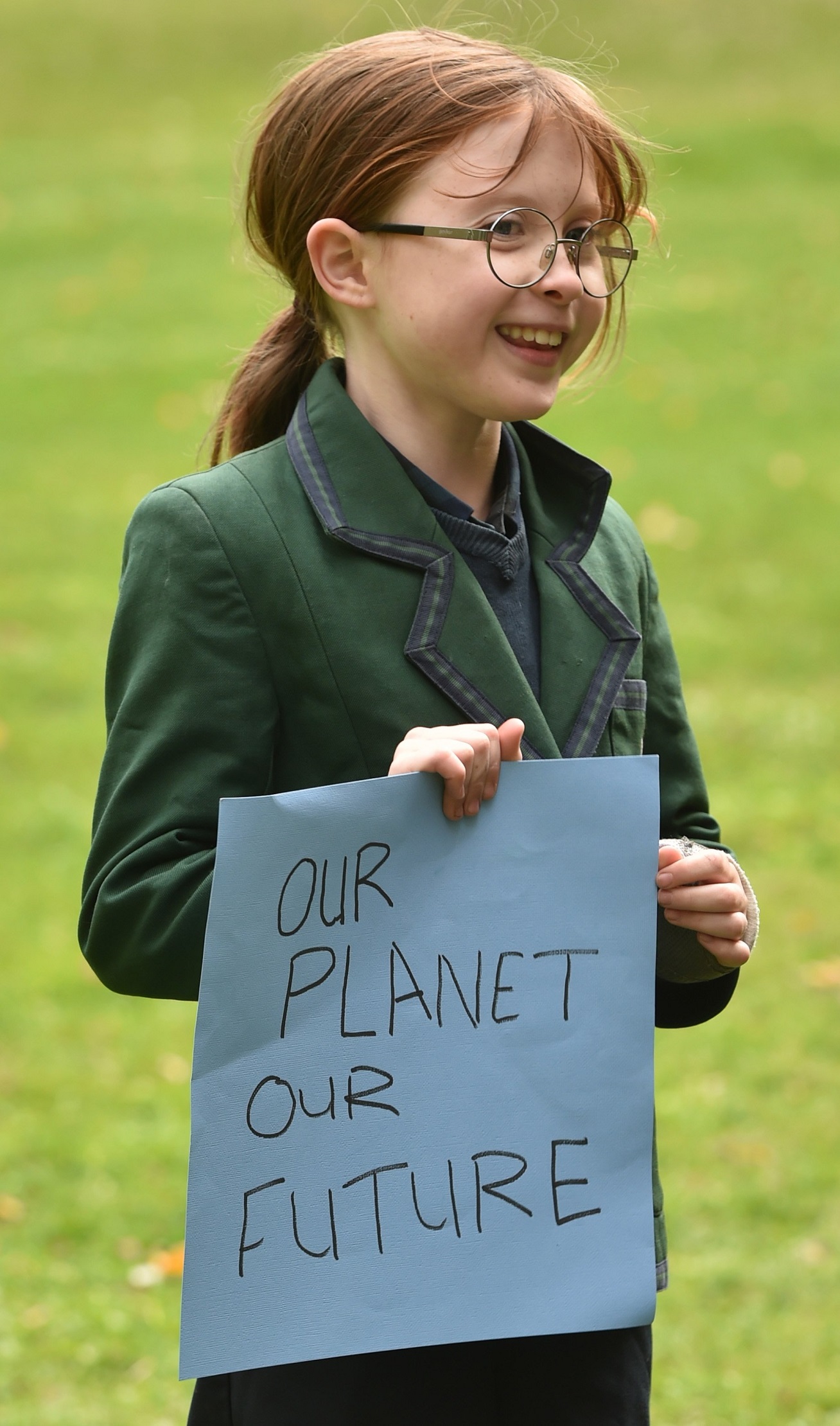 Columba College pupil Caroline Taylor-Connell, 9. "I’m taking part because we only have one...