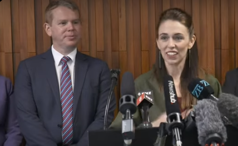 Prime Minister Jacinda Ardern and Covid-19 Response Minister Chris Hipkins. Image: RNZ