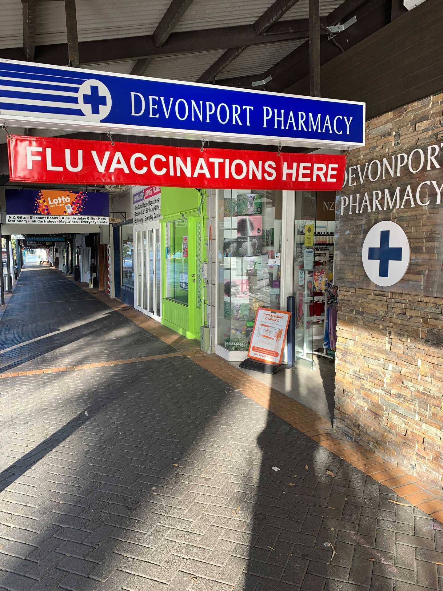 The Devonport Pharmacy is open today. Photo: NZ Herald