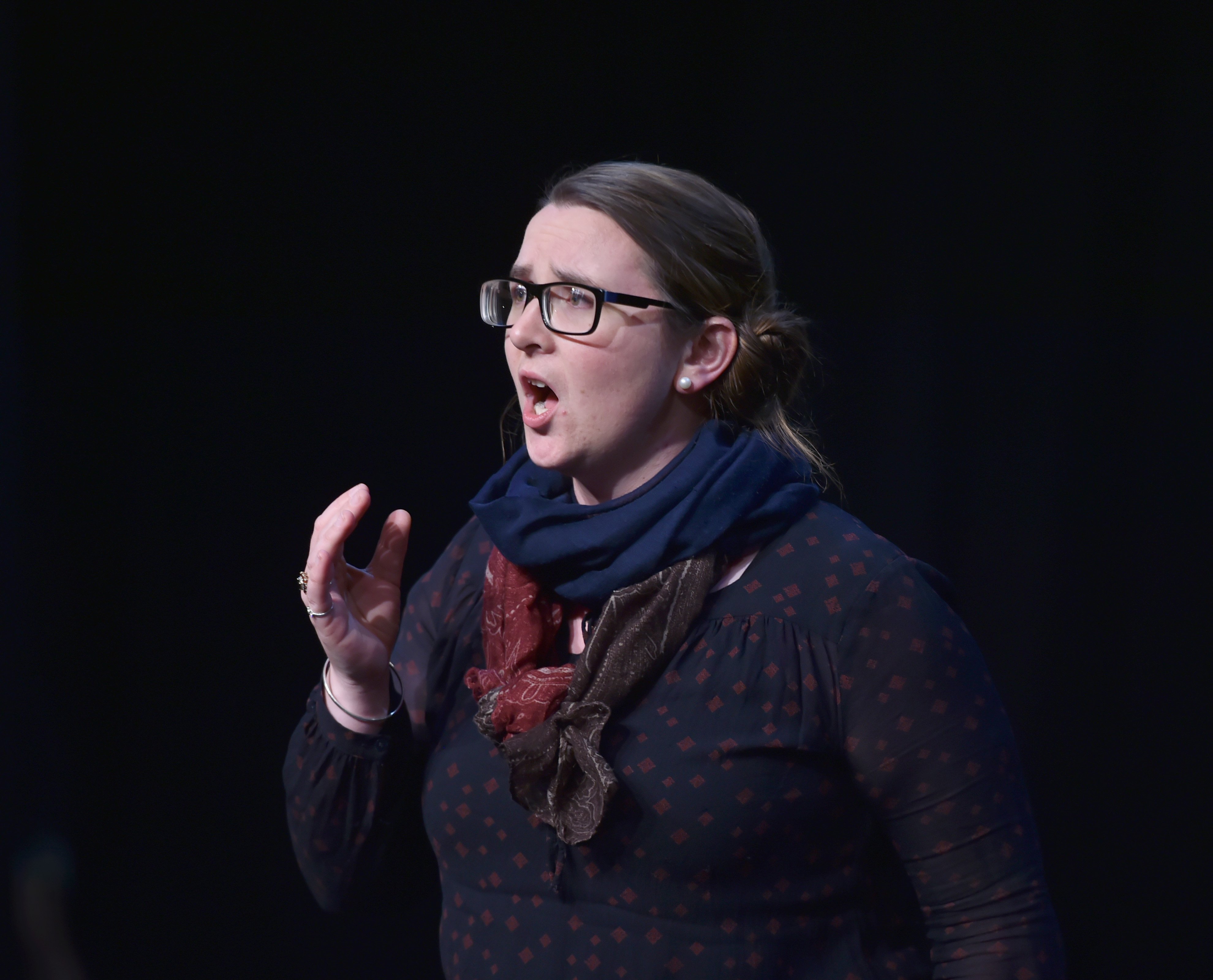 Dunedin singer Ingrid Fomison-Nurse plays Donna Anna. PHOTO: GREGOR RICHARDSON



