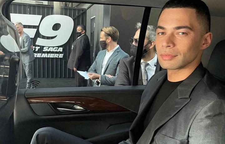 Vinnie Bennett at the premiere of Fast and Furious 9. Photo: Supplied / Vinnie Bennett