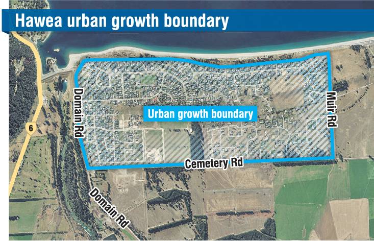 Three appeals to the Environment Court on the proposed Queenstown Lakes district plan could result in the urban area of Hawea expanding. IMAGE: MAT PATCHETT