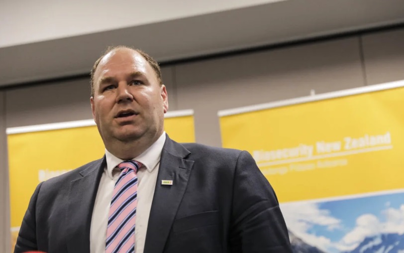 Biosecurity Minister Andrew Hoggard. Photo: RNZ 