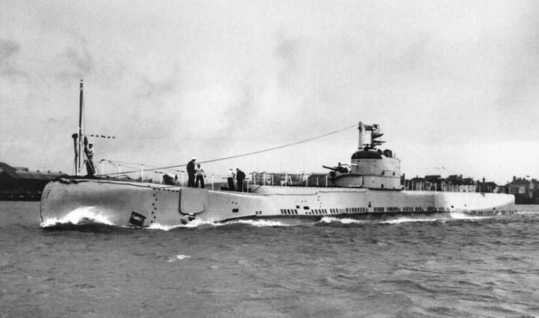 Royal Navy submarine HMS Porpoise. Photo: Supplied