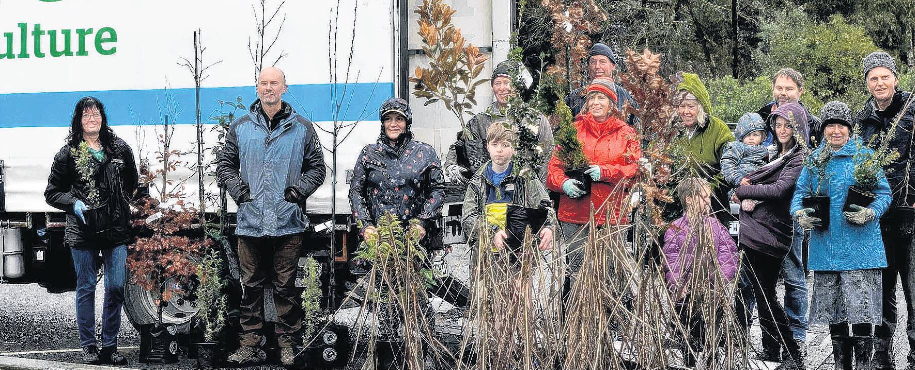 Riverside Horticulture staff Tracey Richards, of Sefton, (left) and Ewan Hall, of Sefton, with...