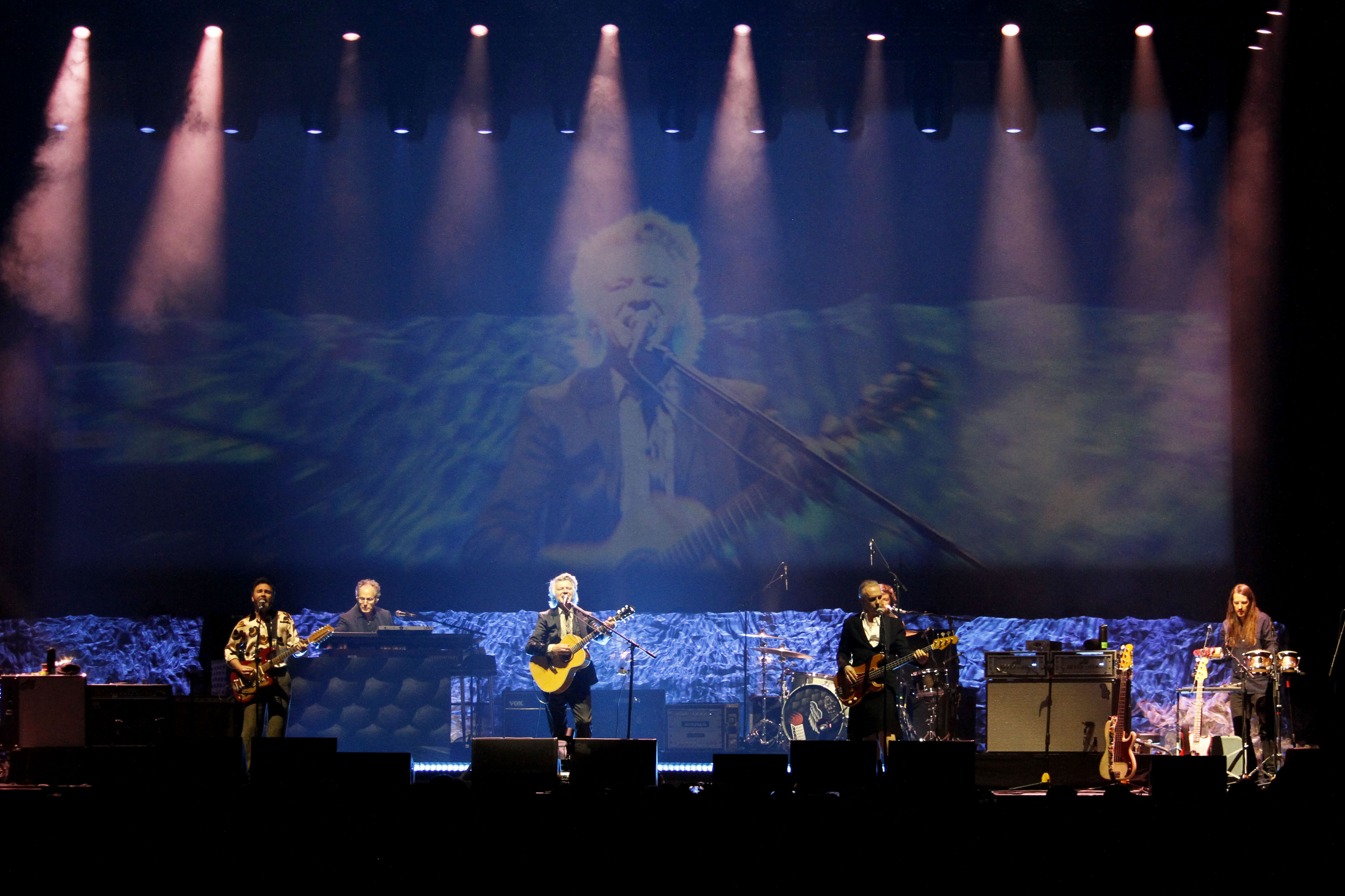 Crowded House played Chocolate Cake and Better Be Home Soon in their encore. Photo: Susan Sandys