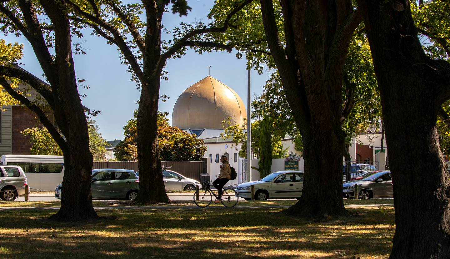 Al Noor mosque which was one of those targeted in the March 15 terror attacks. Photo: Mark Mitchell