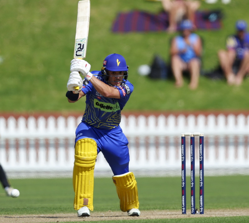 Jamal Todd played the key innings for the Otago Volts on Saturday. Photo: Getty Images