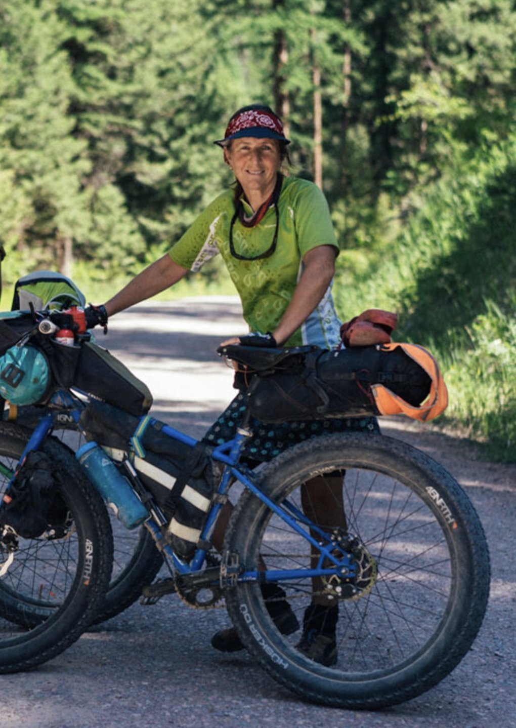 Later in life Jo Haines was a keen long-distance bike packer, travelling the world three months...