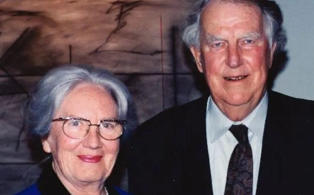 Lady June Hillary with her husband, Sir Edmund Hillary. Photo: supplied