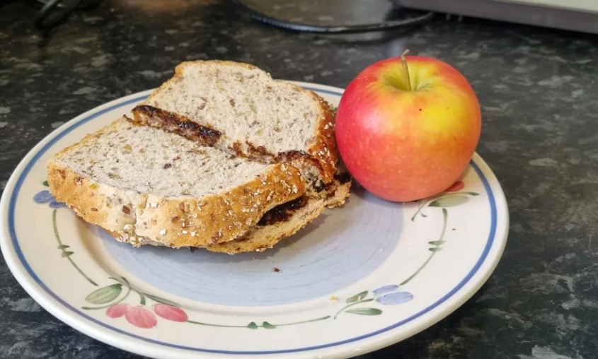 Could a Marmite sandwich and apple get you through the day? Photo: RNZ