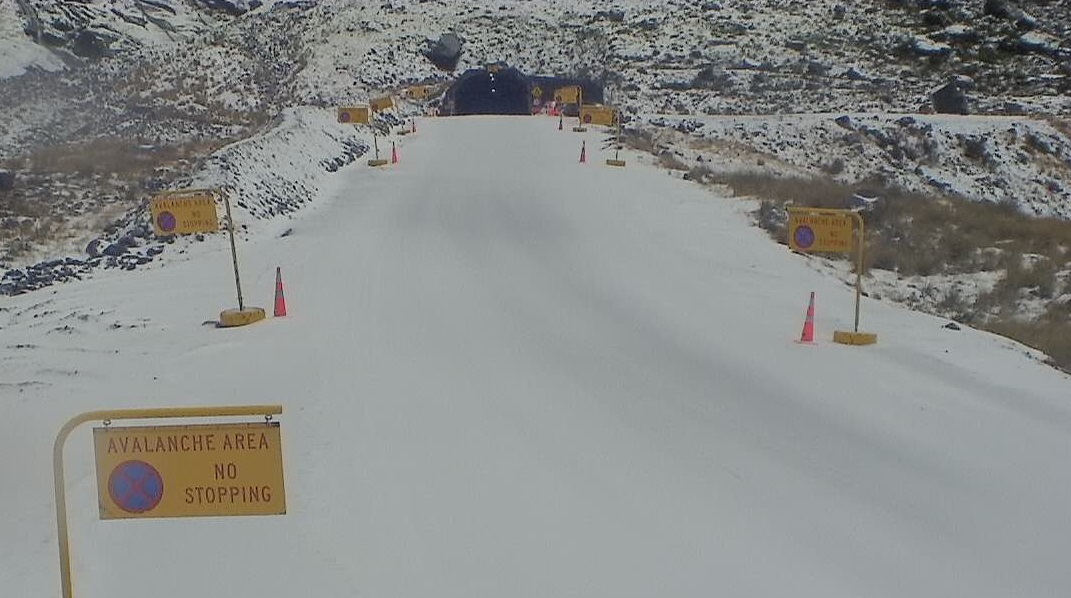 The Milford Road closed on Monday morning. Photo: NZTA/Milford Road Alliance