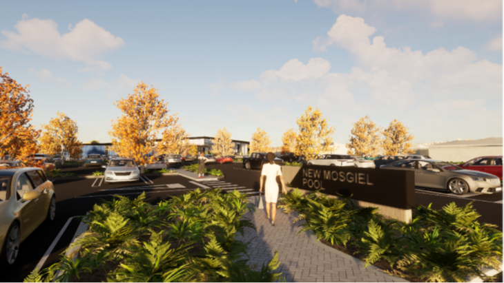 The car park will include e-vehicle and e-bike charging stations. Image: supplied 