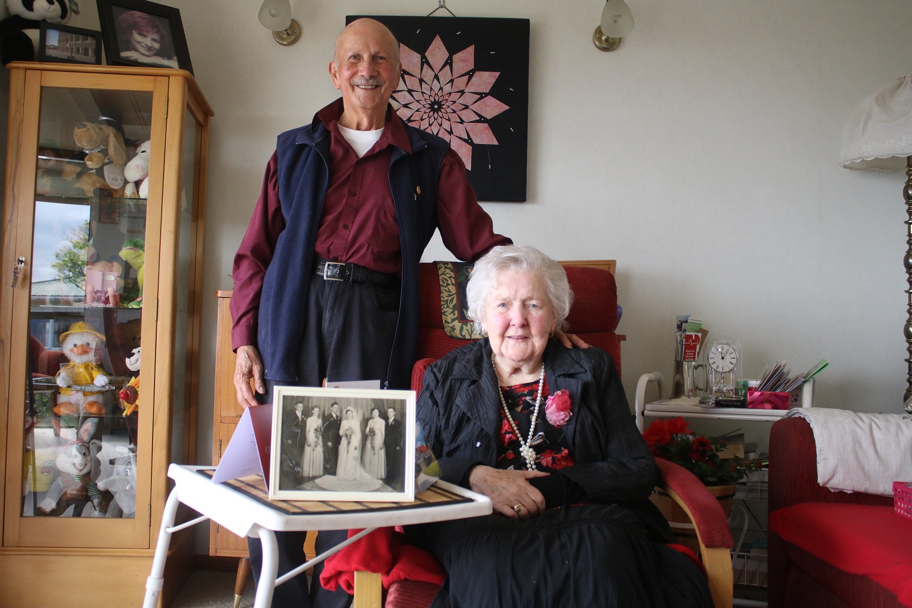 Oamaru couple Gordon and Joan Martin celebrate their 70th wedding anniversary today. Photo: Kayla...