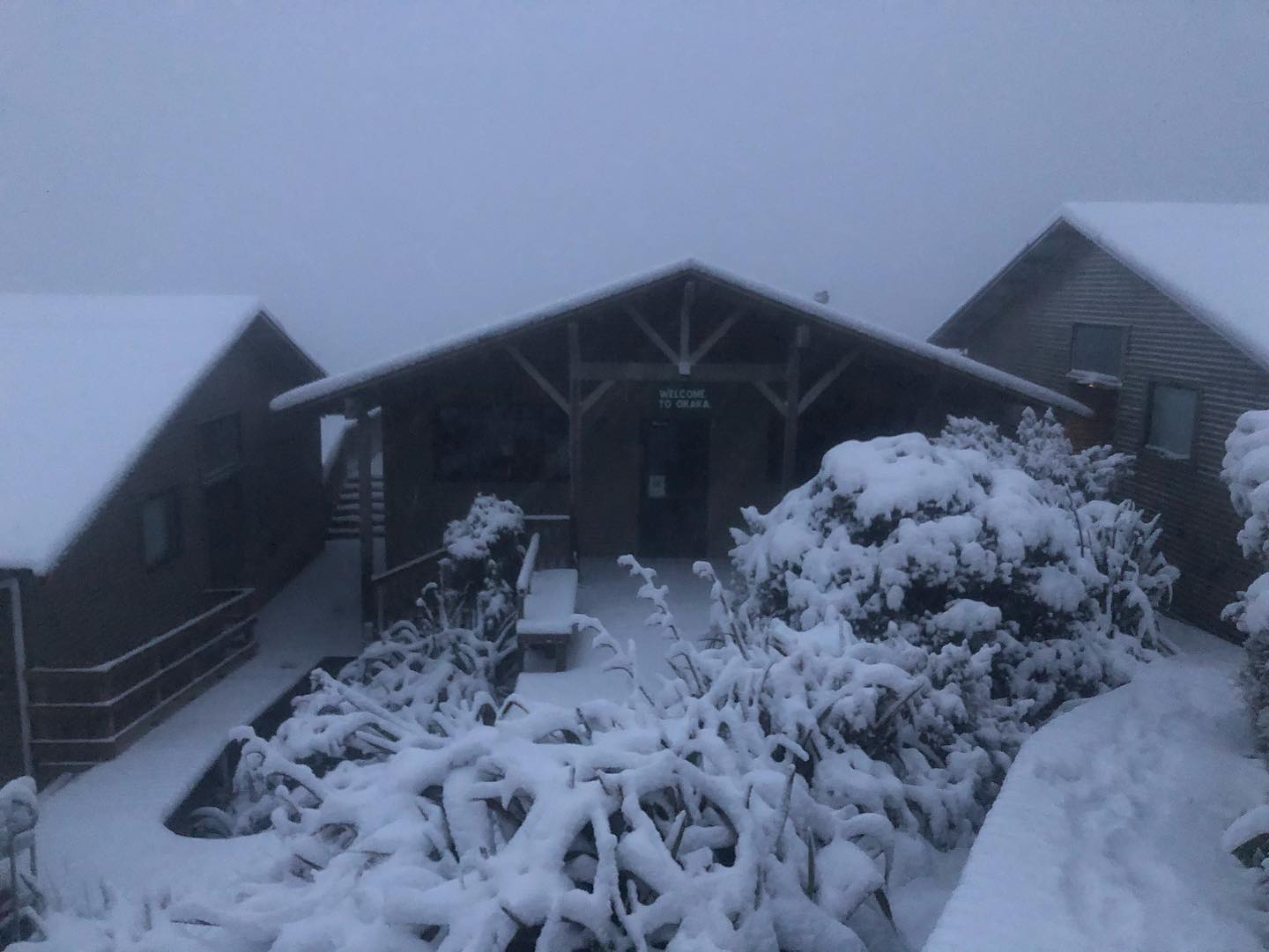 It was a sub-zero start at Okaka Lodge this morning. Photo: Anthony Vickerstaff

