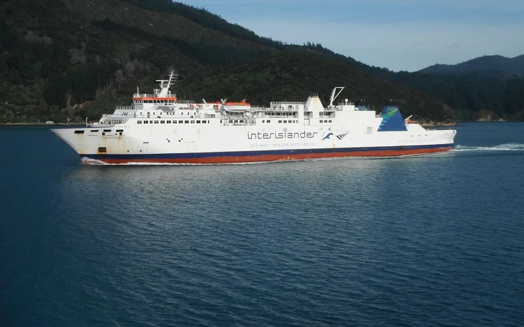 The Aratere in the Tory Channel, near Picton. File photo. Photo: L C Mortensen CCBY-SA 4