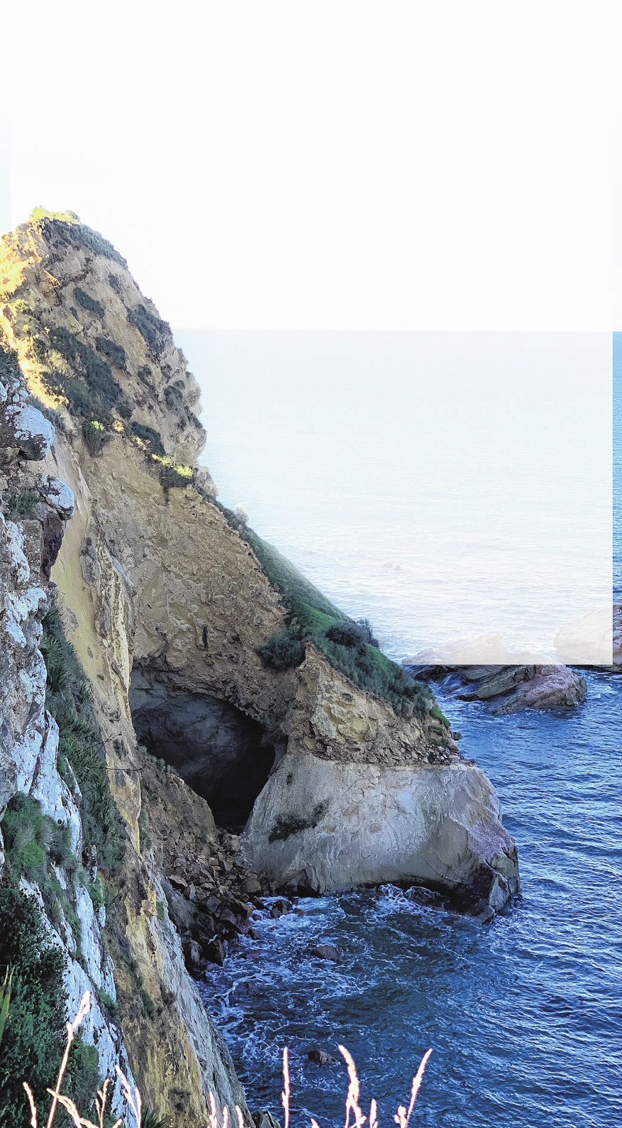 One of the blowholes (pehu) at Puketeraki. Photos: Luke Chapman