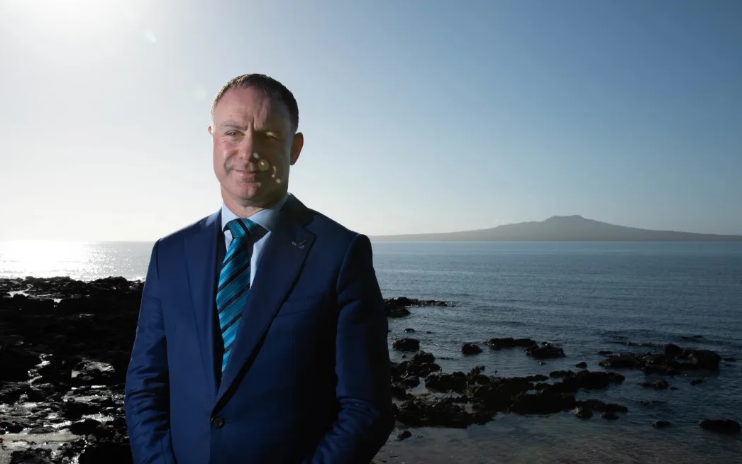 Climate Change minister Simon Watts. Photo: RNZ/Cole Eastham-Farrelly