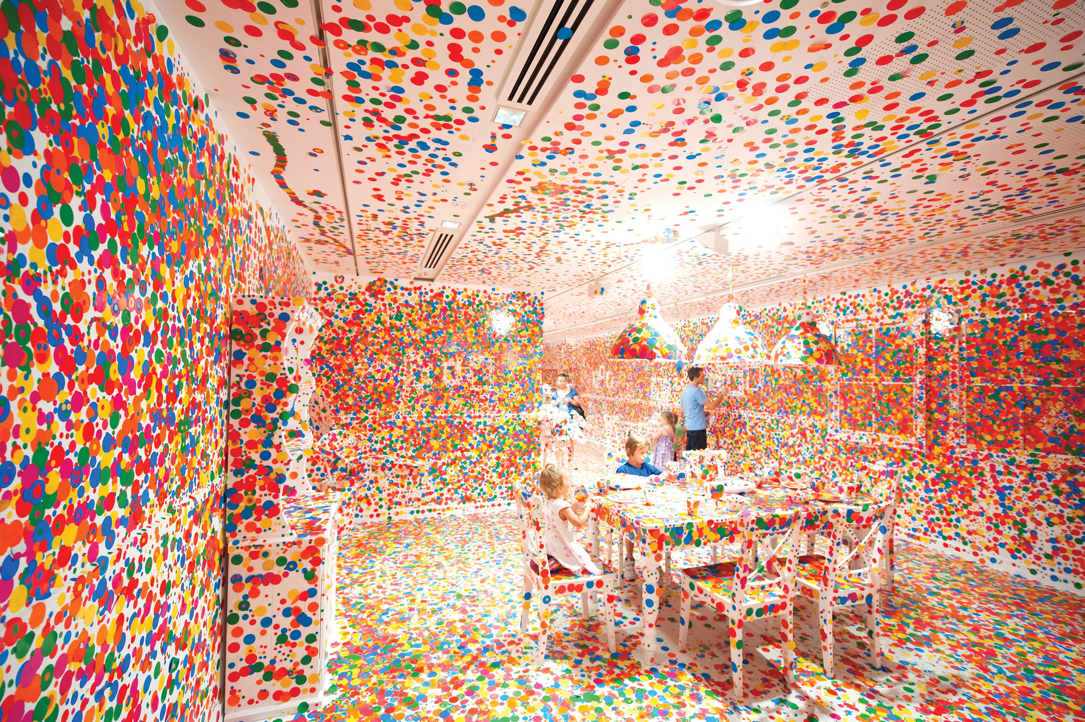 Yayoi Kusama's Polka Dot-Covered 'Obliteration Room' Shows for the