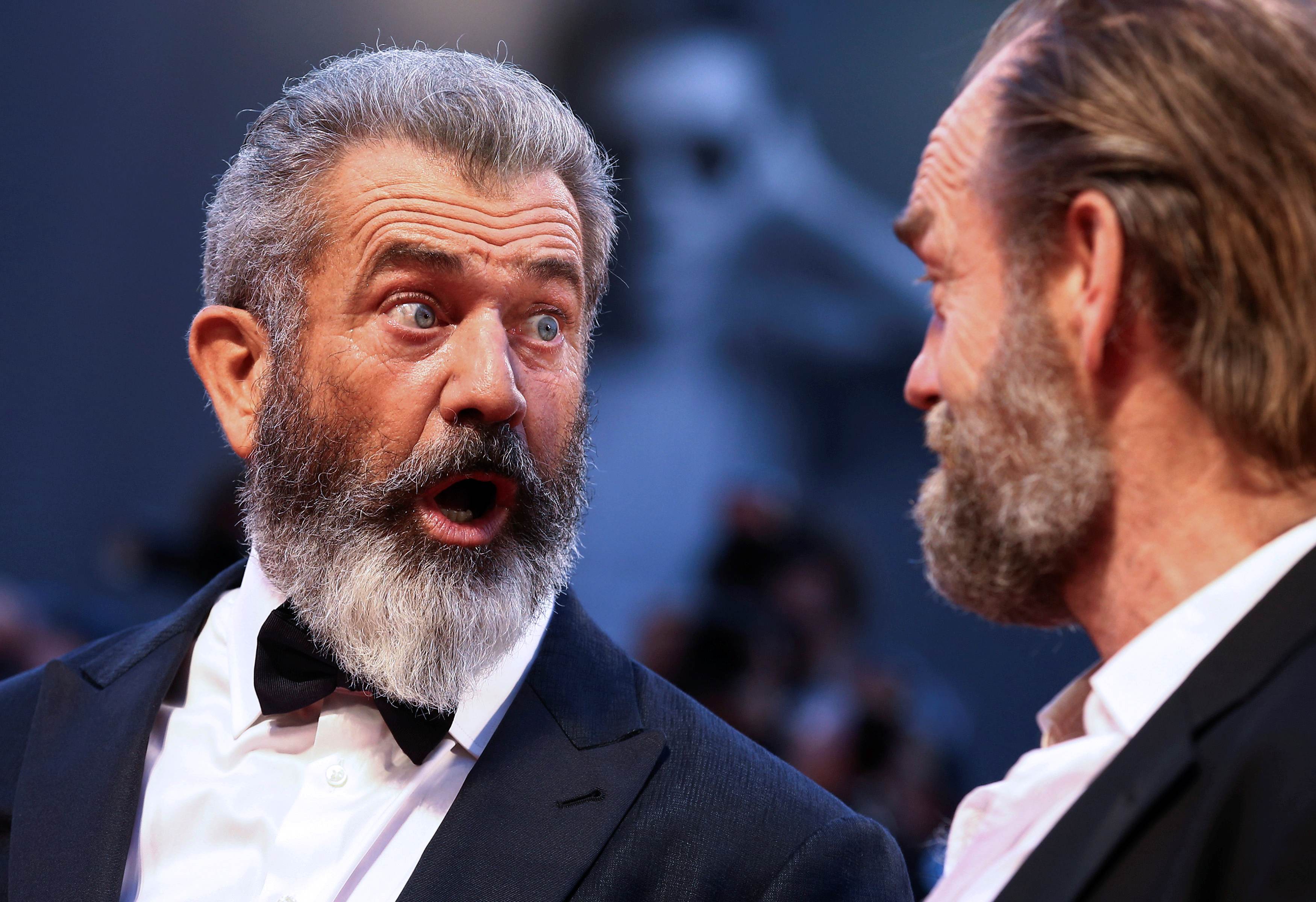 mel gibson beard