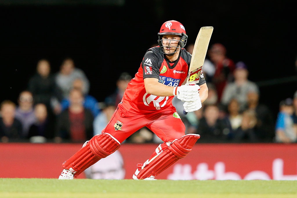 Tom Beaton bats for the Melbourne Renegades. Photo: Getty Images