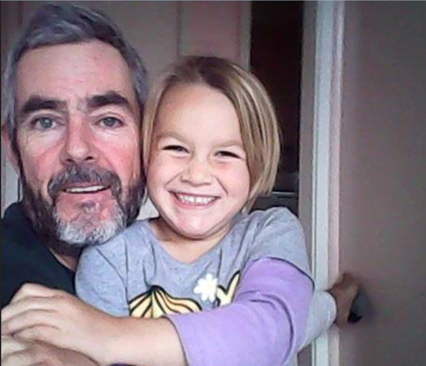 Alan Langdon (49) and his daughter Que Langdon (6). Photo: Supplied