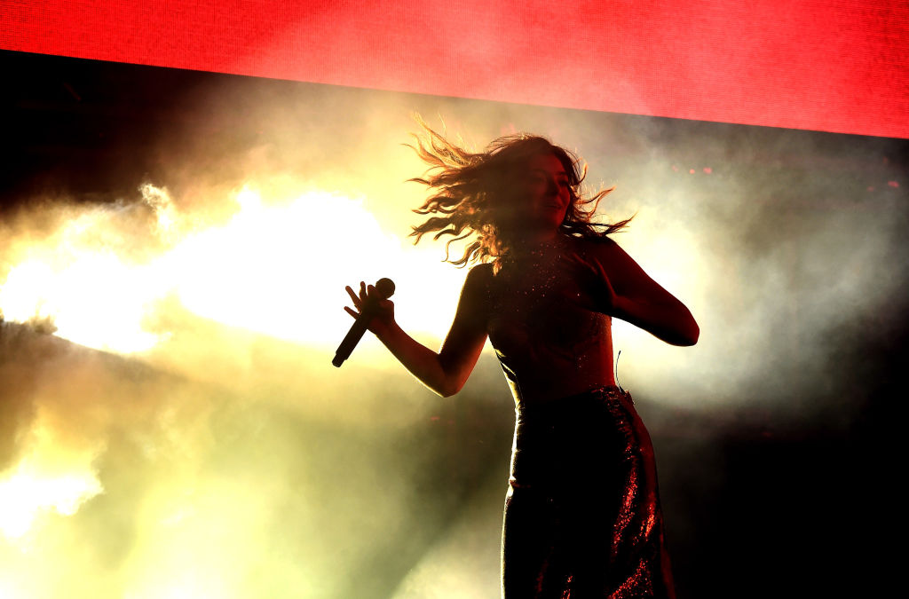 Lorde unveiled the new song during her set at the Coachella festival in California. Photo Getty...