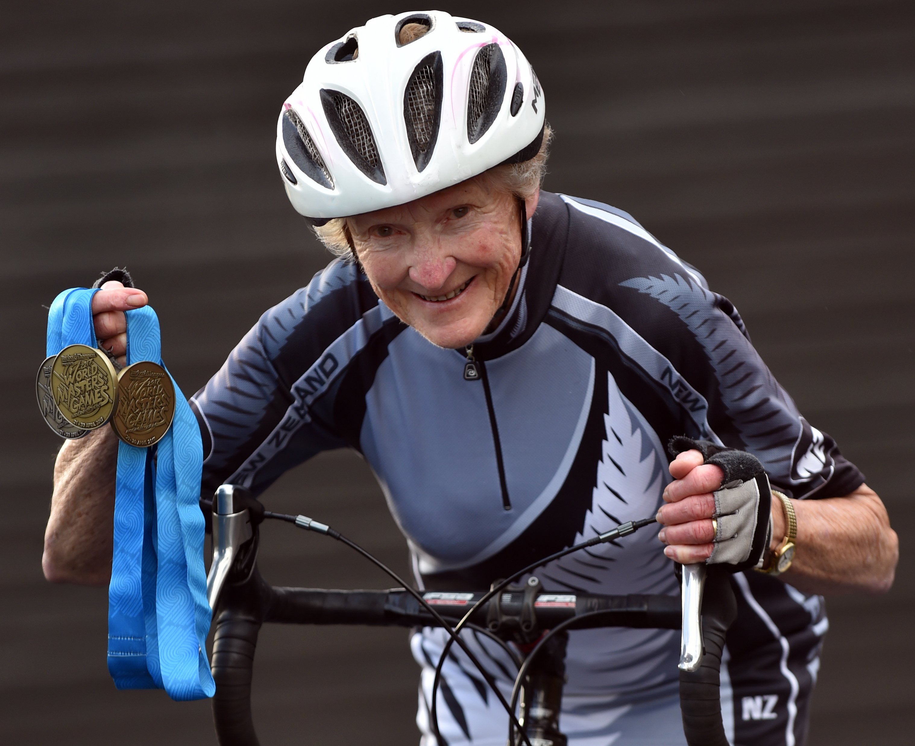 Carole Evans, of Mosgiel, returned from the recent World Masters Games in Auckland with two gold...