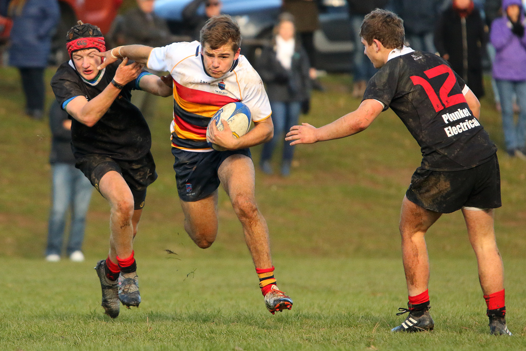 John McGlashan remain unbeaten after their win against Waitaki Boys. Photo: Caswell Images