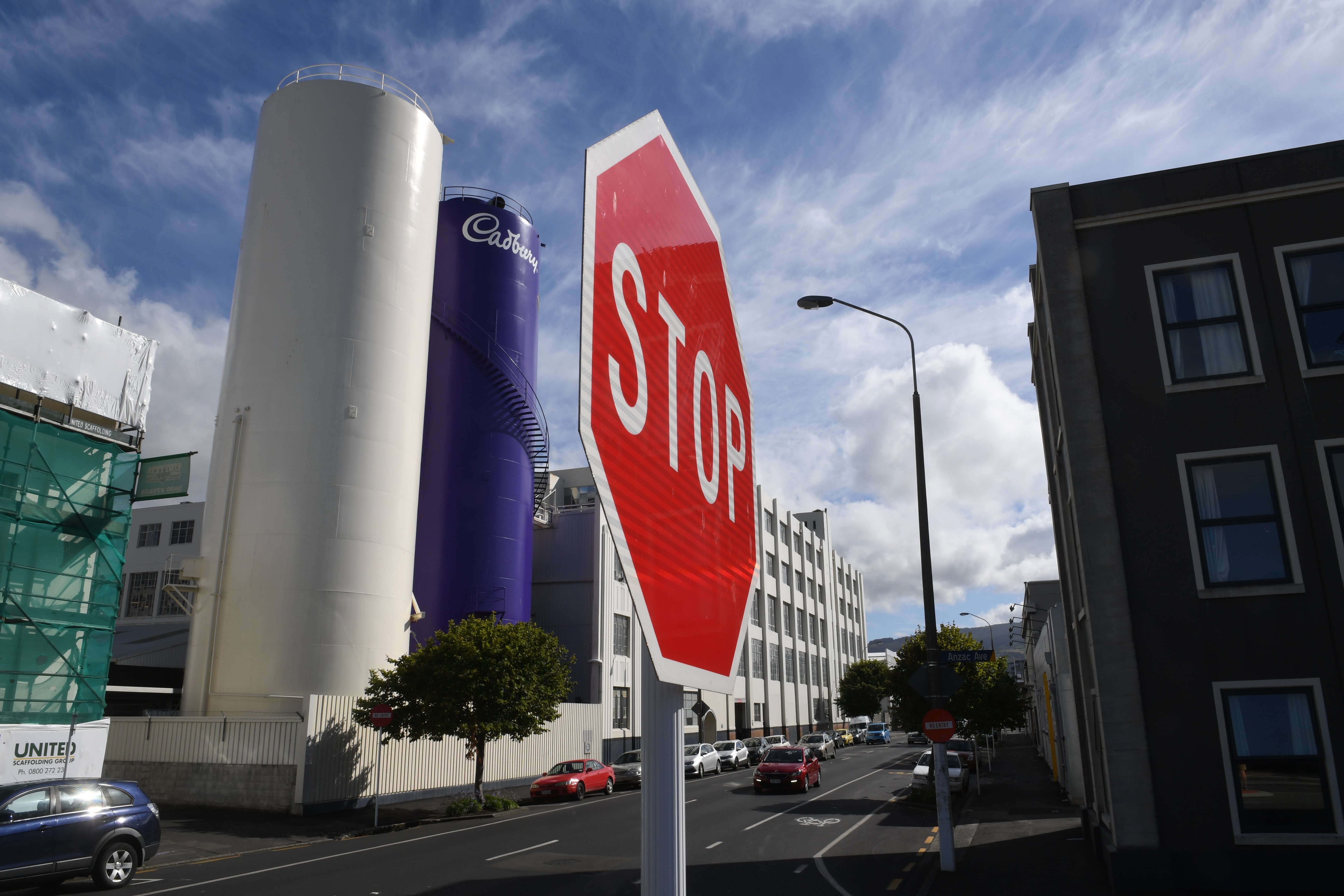 The public have been pitching in the try and save part of the factory. Photo: ODT file