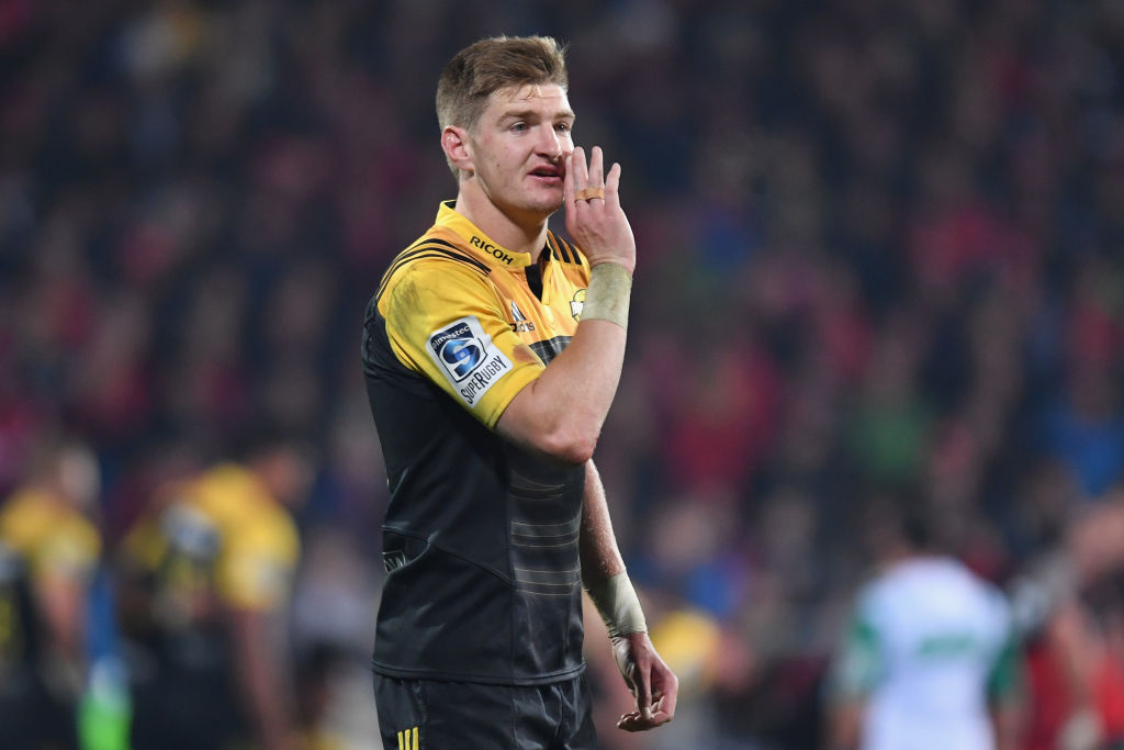 Jordie Barrett is one of two new faces in the All Blacks squad. Photo Getty