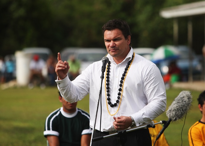 Former All Black Michael Jones has been honoured with a Knight Companion of the New Zealand Order...