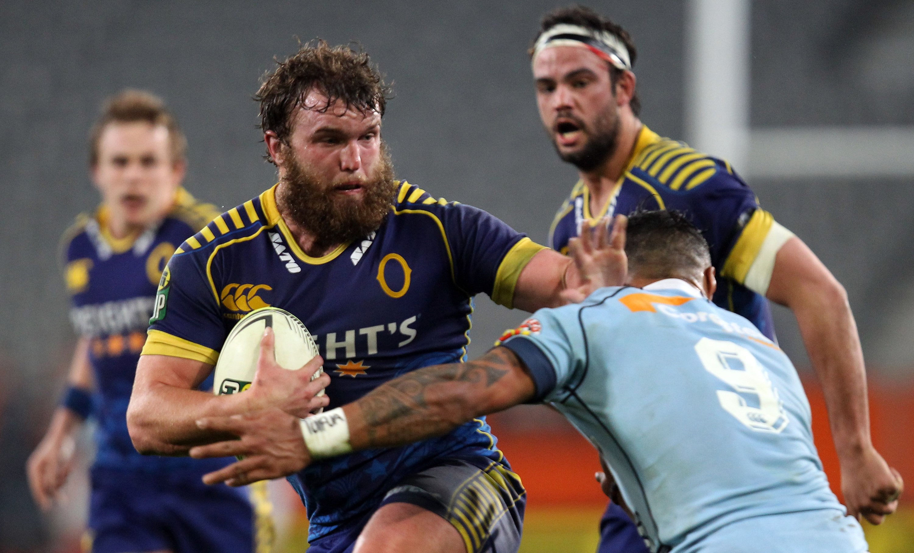 Otago will be without Liam Coltman for its entire 2017 Mitre 10 Cup campaign. Photo: Rob Jefferies