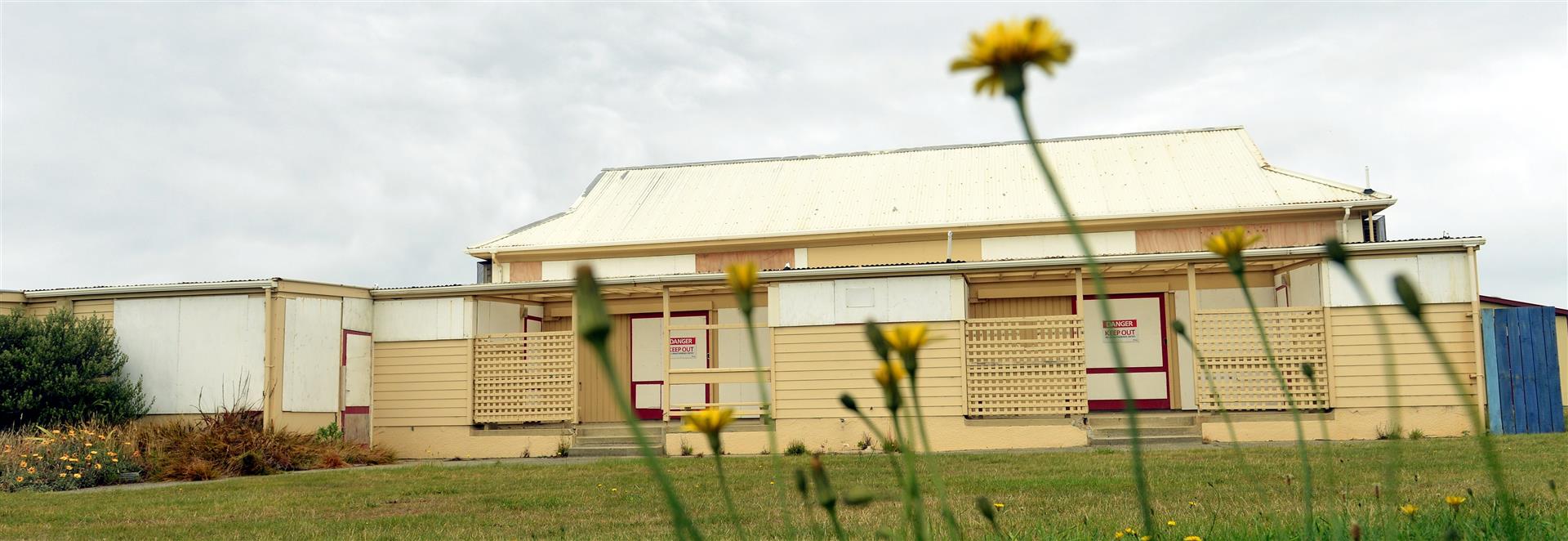 The former Tomahawk School site last year. Photo: Stephen Jaquiery