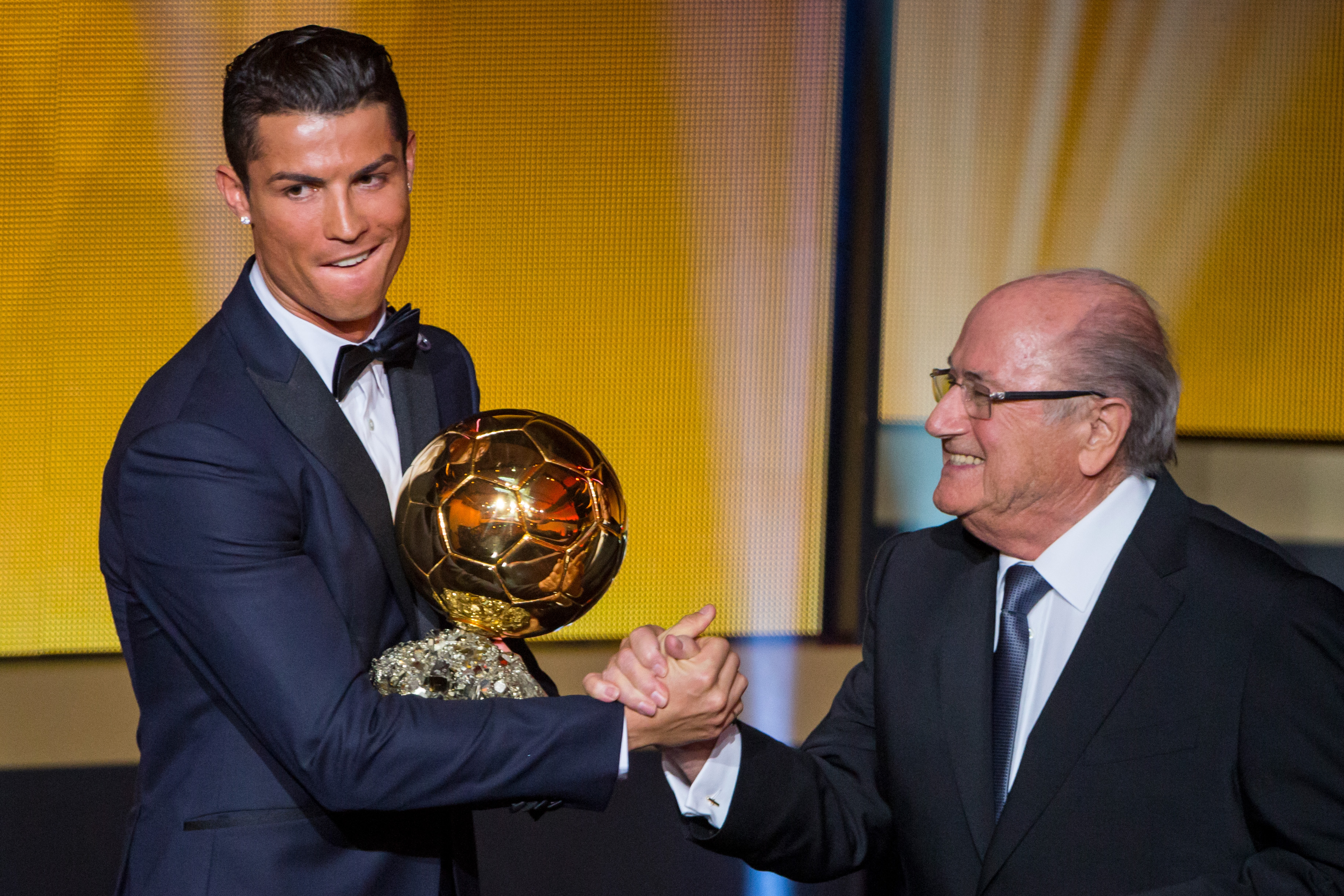 Cristiano Ronaldo wins FIFA Ballon d'Or 2014 