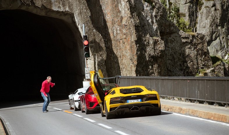 The grand tour aventador deals nsx and rimac