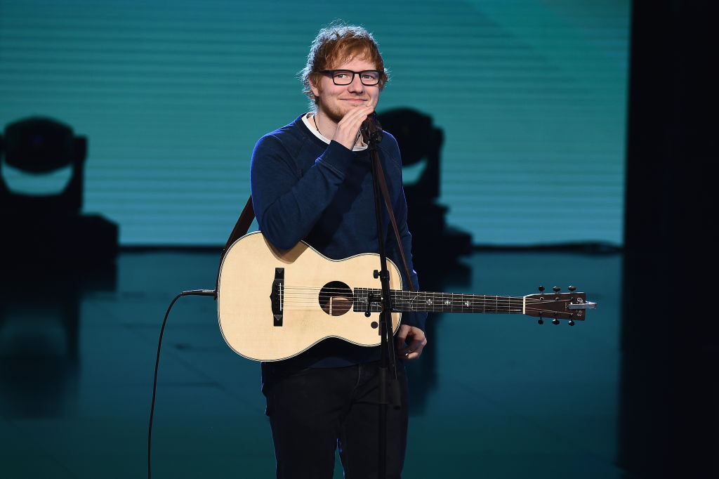 Singer Ed Sheeran is giving two performances in Dunedin next year. Photo: Getty