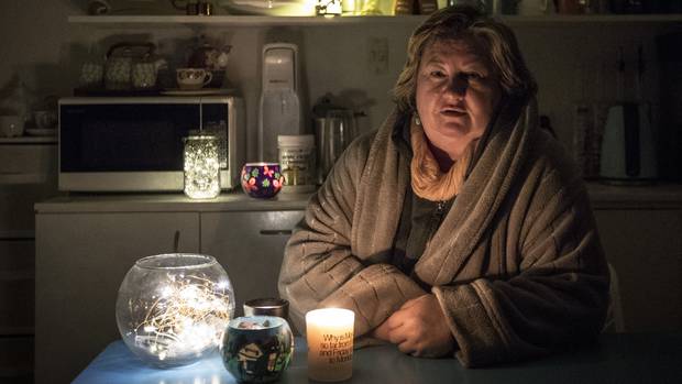 About 55,000 Auckland homes and businesses were still without power this morning. Photo: NZ Herald 