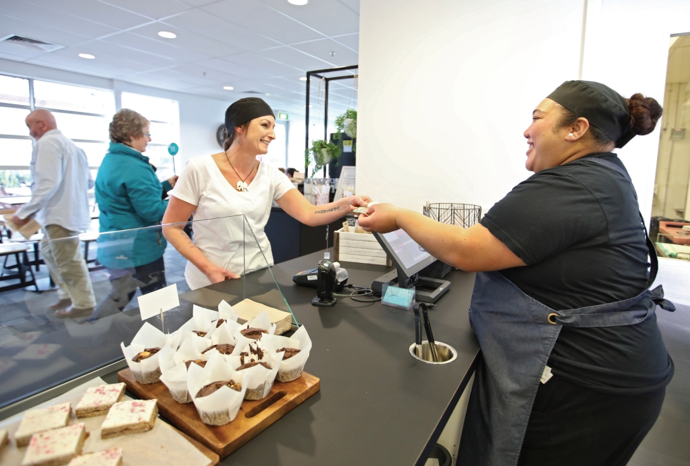 Service with a smile at Southland Hospital’s new cafe