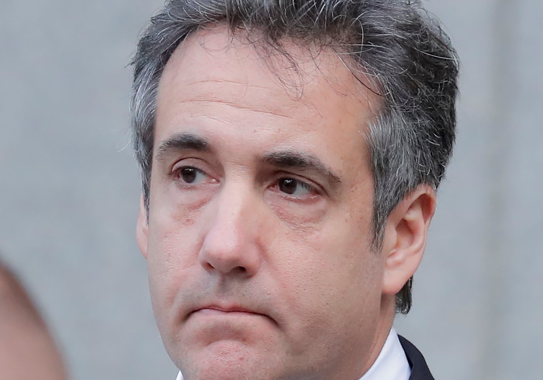 Donald Trump's former lawyer Michael Cohen. Photo: Reuters