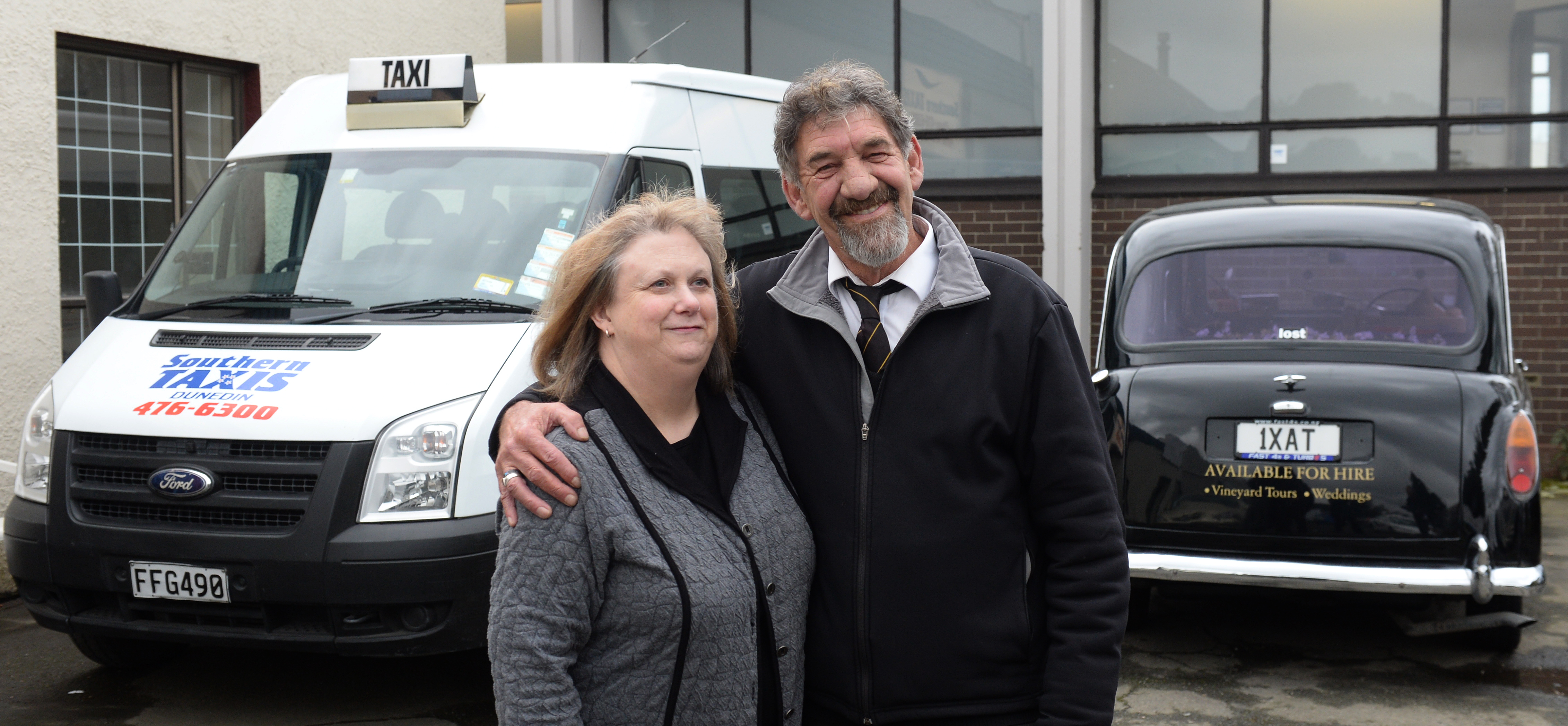 Anthony ‘‘Starsky’’ Ware and wife Janet, of Southern Taxis Dunedin, have bought City United Taxis...