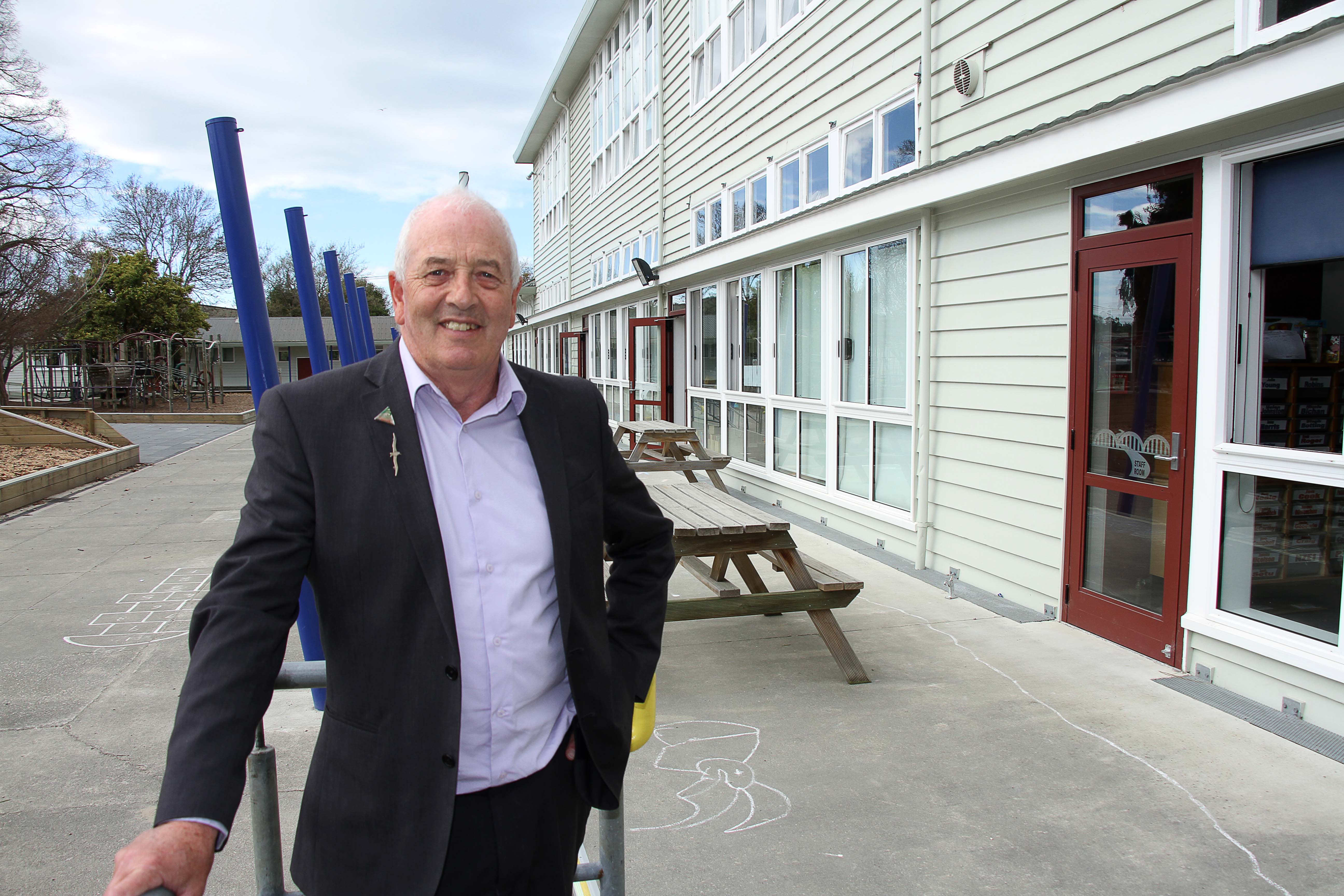 Balclutha Primary School principal Paddy Ford. Photo: John Cosgrove