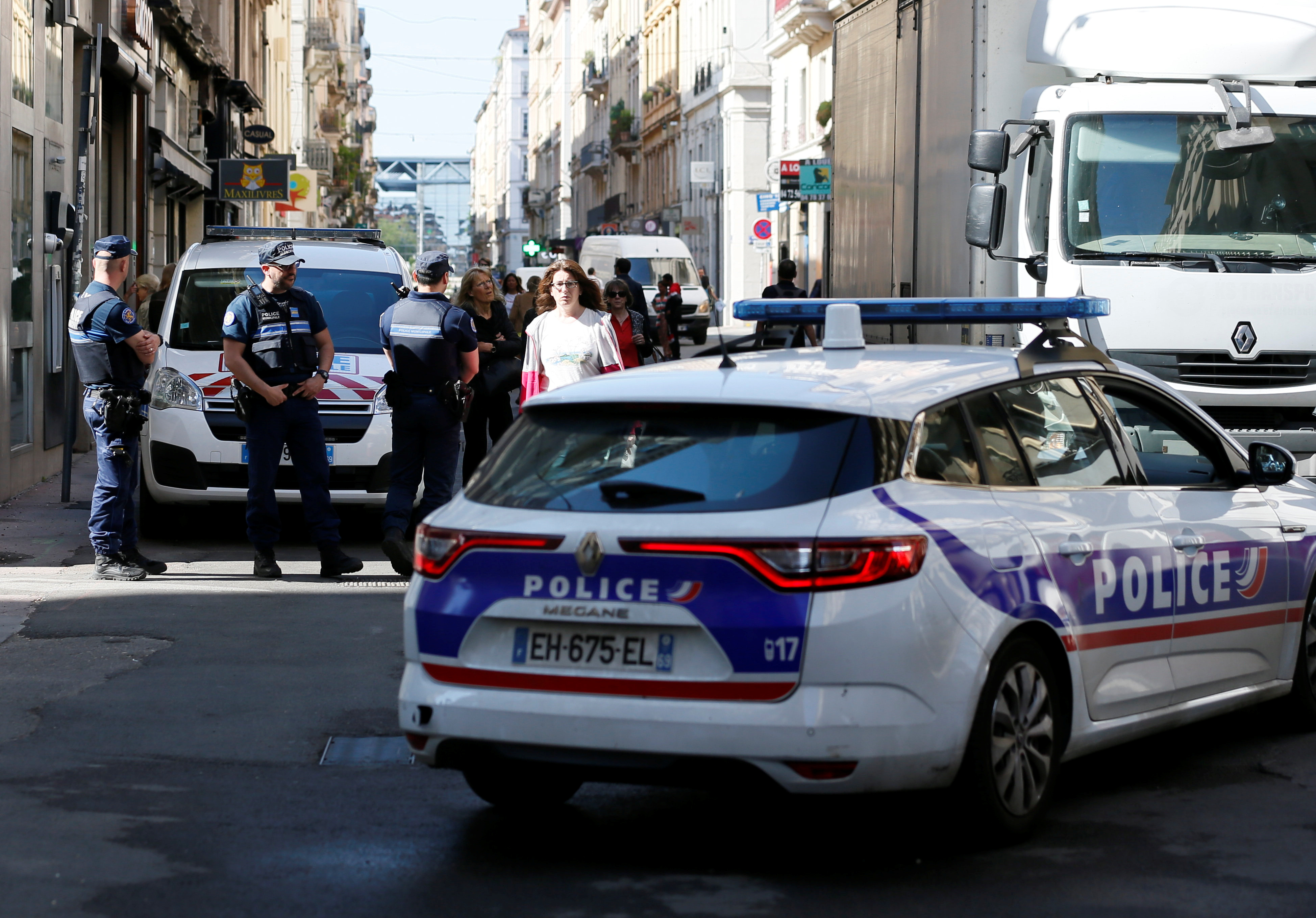 Полиция 18. Полиция Лиона. France Police car. Renault 18 Police.